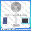 New Products For 2013 Solar Stand Fan with LED Light Fan ,Rechargeable fan , 2 Speed Fan,pld-15